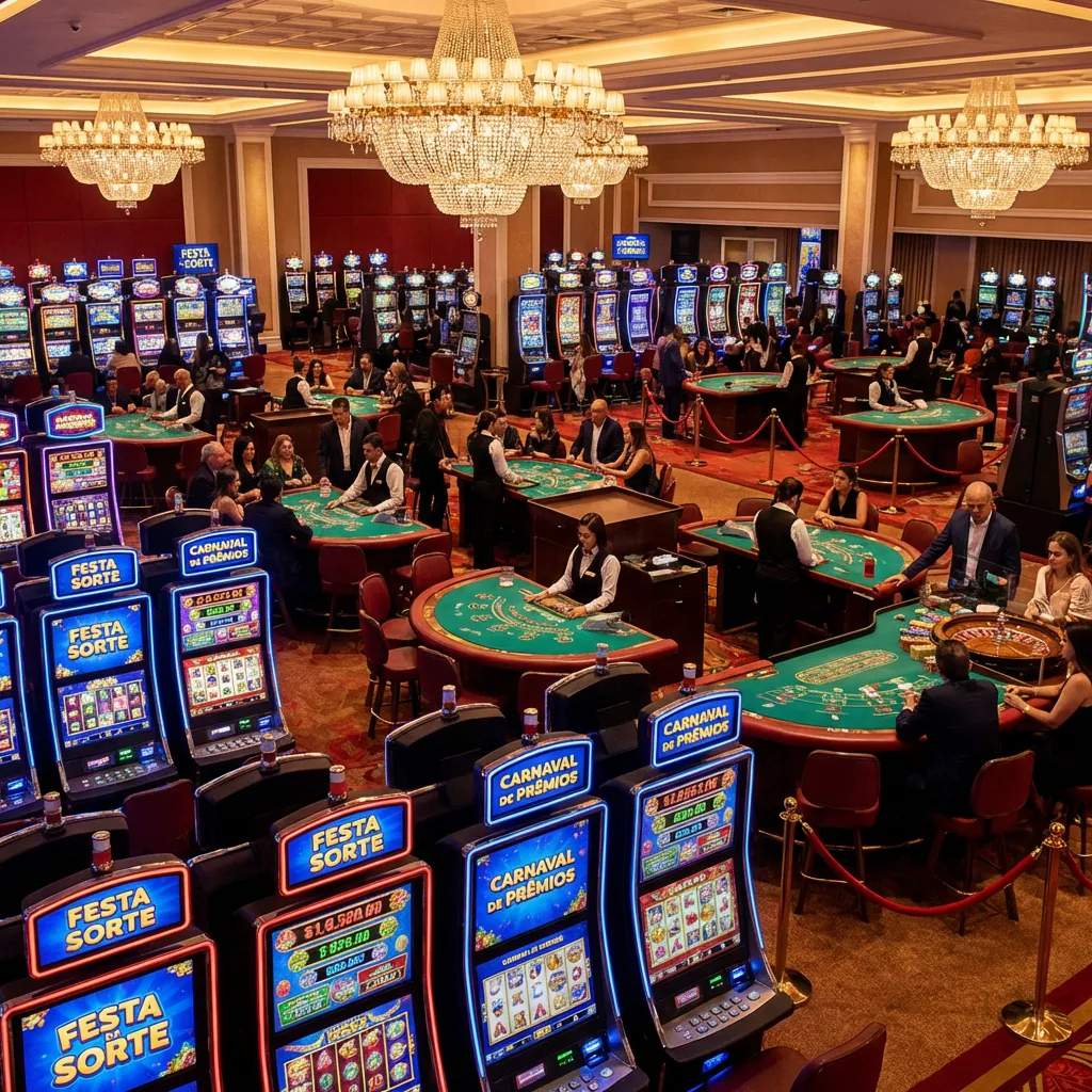 Jogos de Cassino Premium - Slots, Roleta, Blackjack e Dealer Ao Vivo